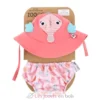 Maillot et Chapeau Hippocampe (6-12M) - Zoocchini