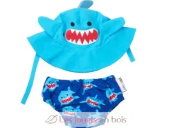 Maillot et Chapeau Requin (3-6M) - Zoocchini
