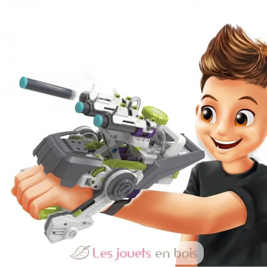 Main Blaster en plastique gris - Buki