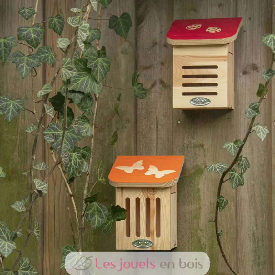 Maison à coccinelles avec silhouette - Esschert Design