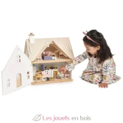 Maison de poupées Chalet Cottontail - Tender Leaf Toys