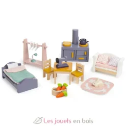 Maison de poupées Chalet Cottontail - Tender Leaf Toys