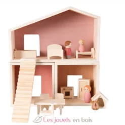 Maison de poupées modulaire - Bois - Egmont Toys
