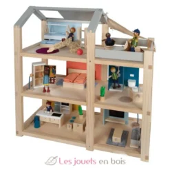 Maison de poupées Nature avec meubles - Small Foot company