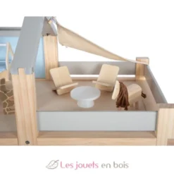 Maison de poupées Nature avec meubles - Small Foot company