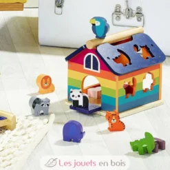 Maison des formes Arc-en-ciel - Vilac