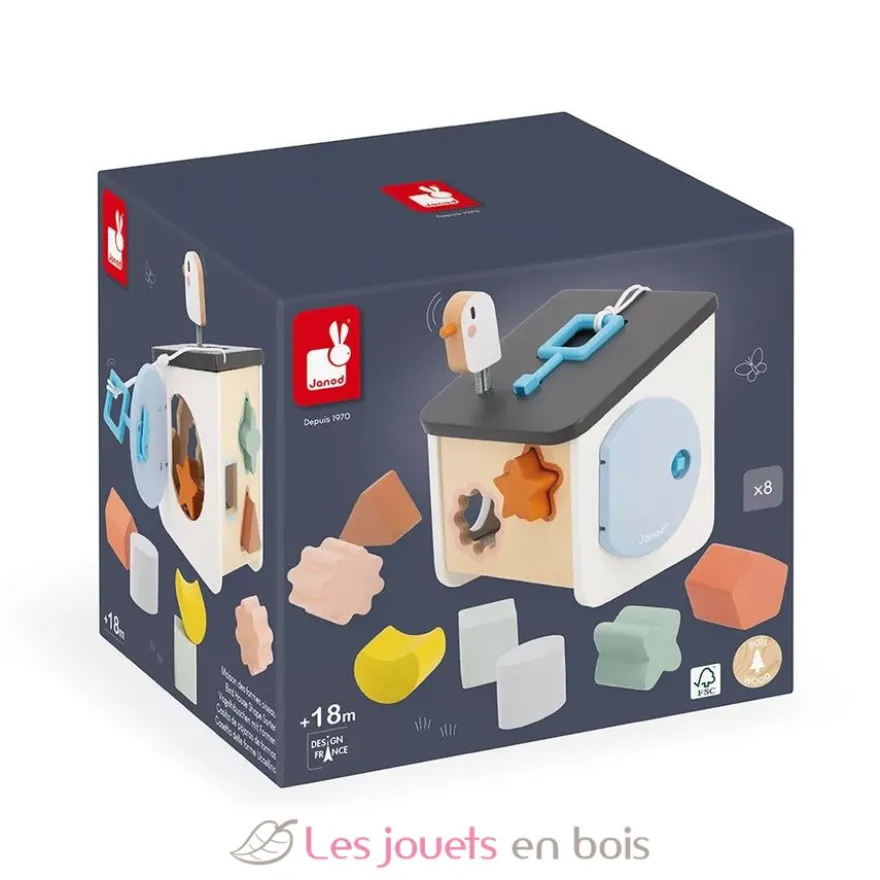 Maison des formes oiseau Sweet Cocoon - Janod
