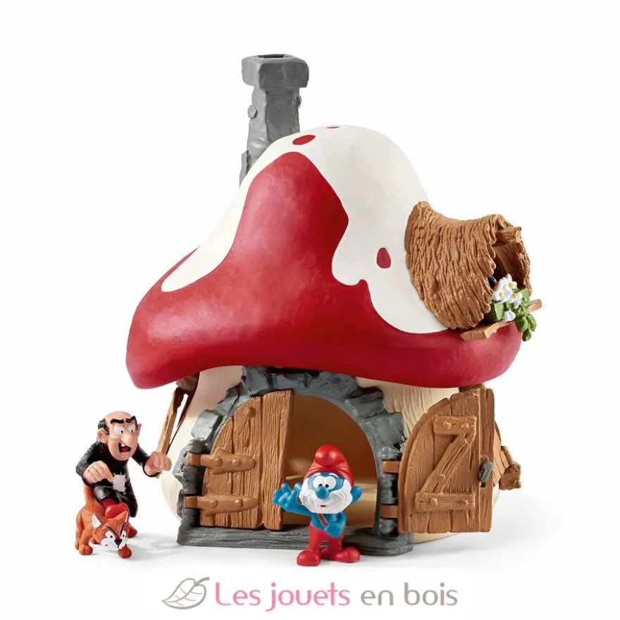 Maison des Schtroumpfs avec 2 figurines - Schleich