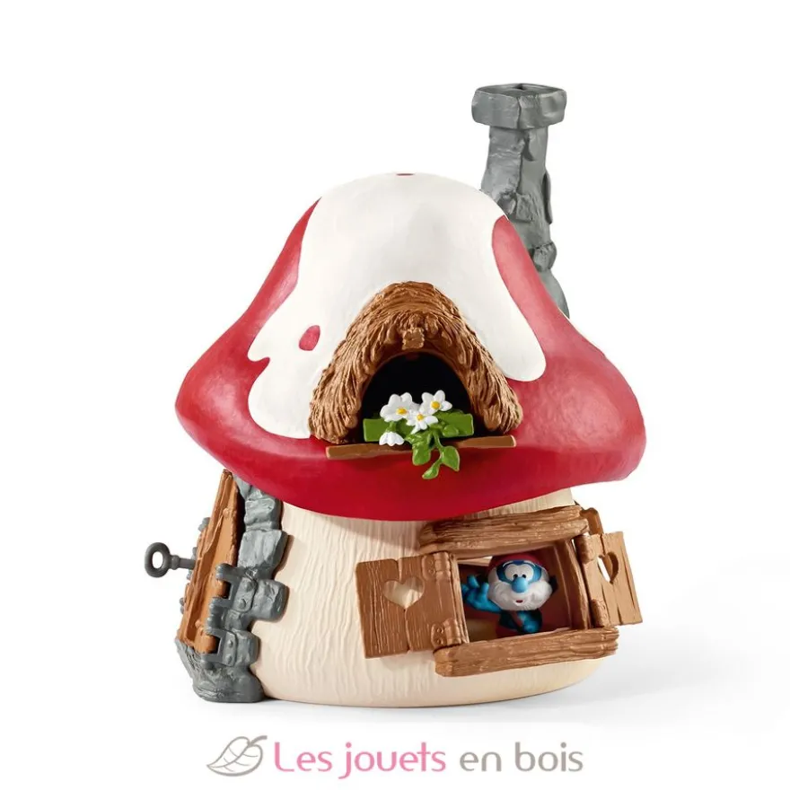Maison des Schtroumpfs avec 2 figurines - Schleich