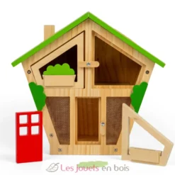 Maison à insectes en bois pour enfants - Bigjigs Toys