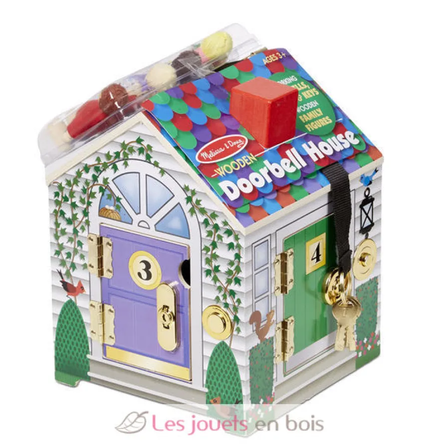 Maison à verrous et sonnettes - Melissa & Doug