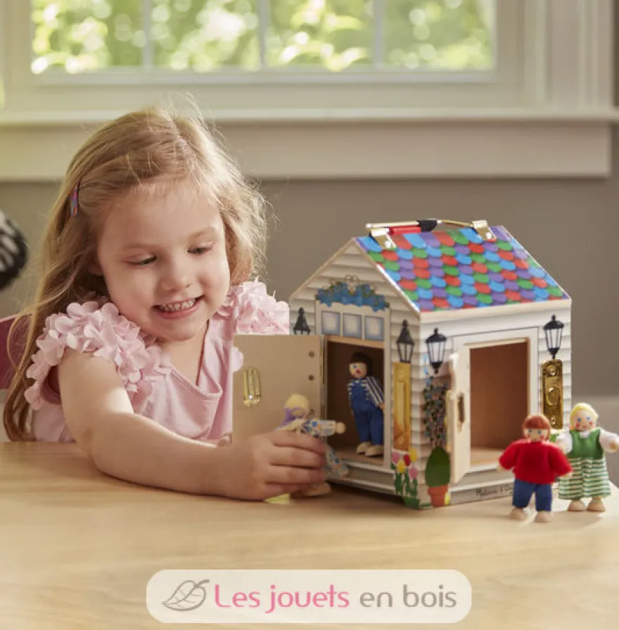 Maison à verrous et sonnettes - Melissa & Doug