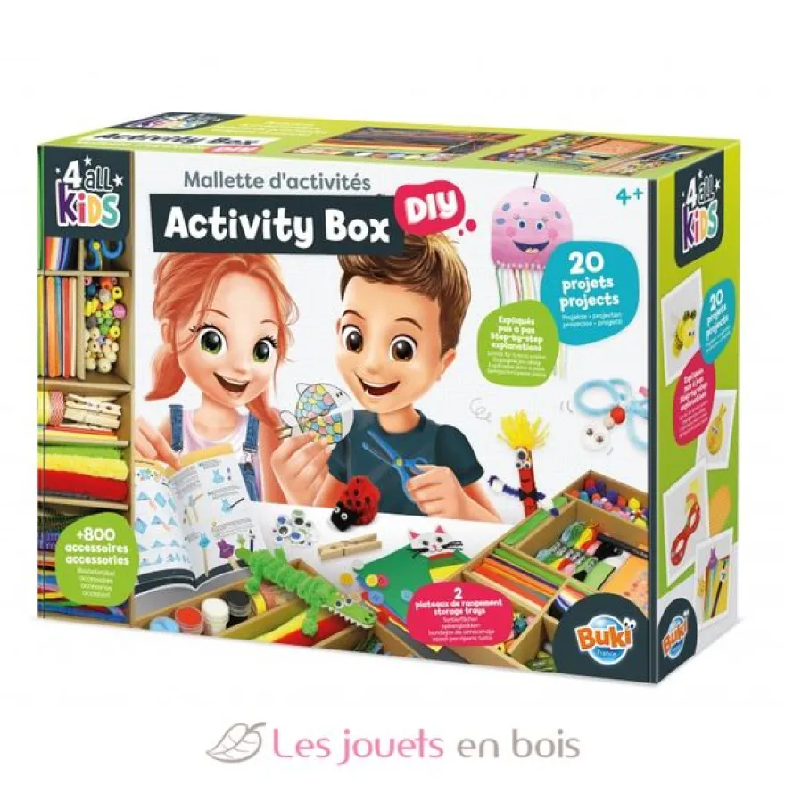 Mallette d'activités créatives - Buki France