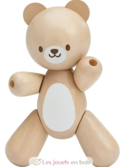Maman et Bébé Ours articulés - Plan Toys