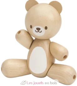 Maman et Bébé Ours articulés - Plan Toys