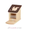 Mangeoire écureuil avec silhouette - Esschert Design