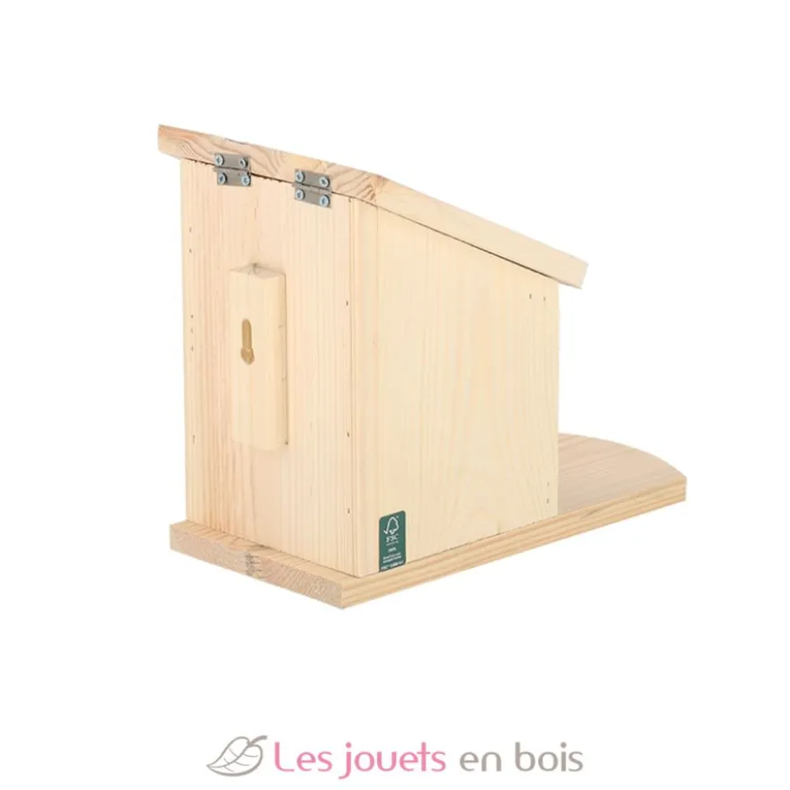 Mangeoire écureuil avec silhouette - Esschert Design