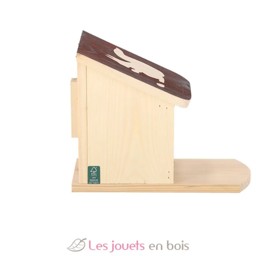 Mangeoire écureuil avec silhouette - Esschert Design