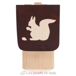 Mangeoire écureuil avec silhouette - Esschert Design