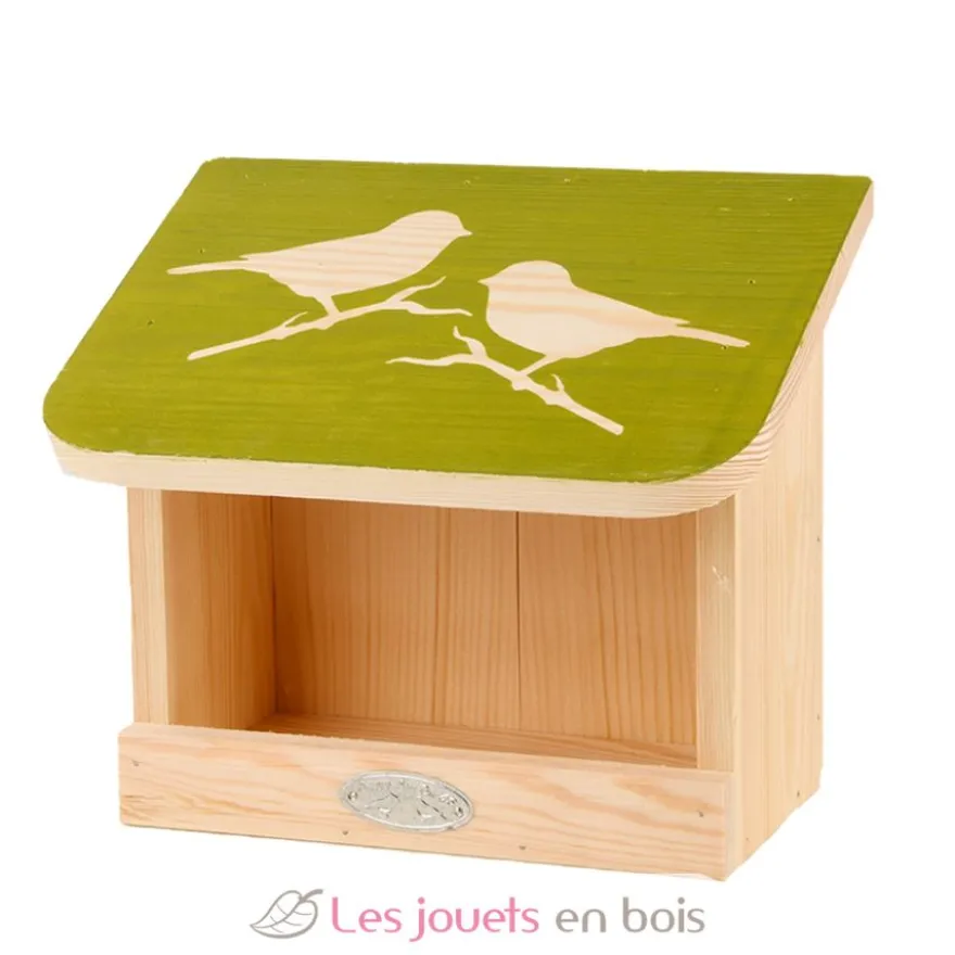 Mangeoire murale pour oiseaux avec silhouette - Esschert Design
