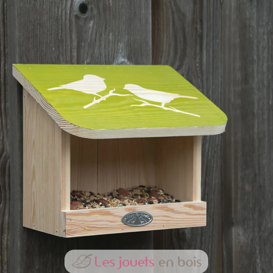 Mangeoire murale pour oiseaux avec silhouette - Esschert Design