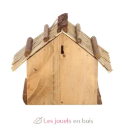 Mangeoire pour oiseaux - Toit en osier - Esschert Design