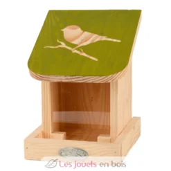 Mangeoire silo pour oiseaux avec silhouette - Esschert Design
