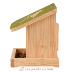 Mangeoire silo pour oiseaux avec silhouette - Esschert Design