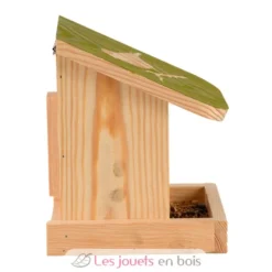 Mangeoire silo pour oiseaux avec silhouette - Esschert Design