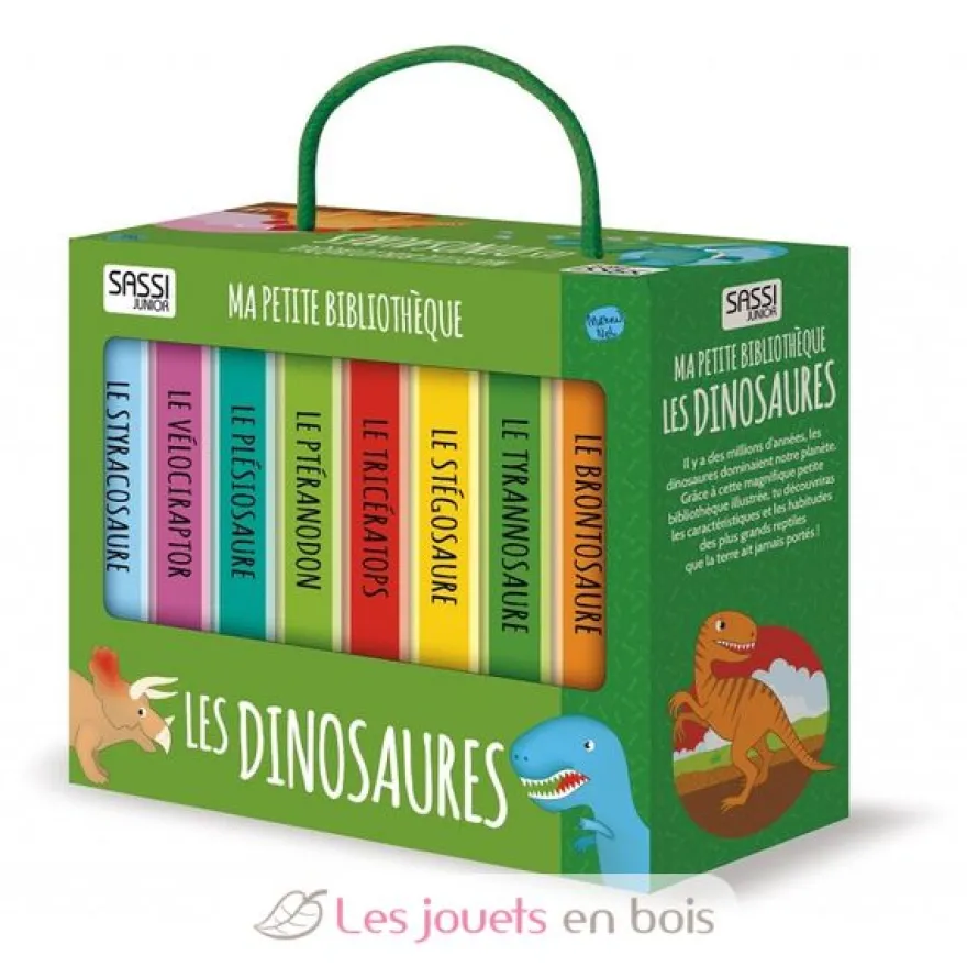 Ma Petite Bibliothèque - Les Dinosaures - Sassi Junior