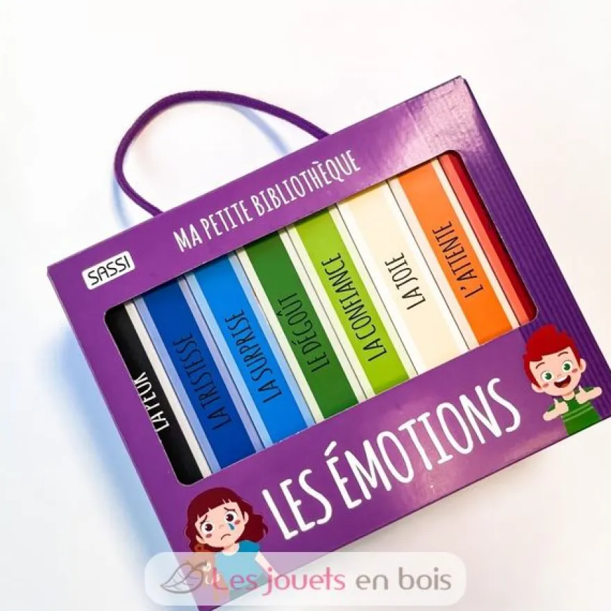 Ma Petite Bibliothèque Les émotions - Sassi Junior