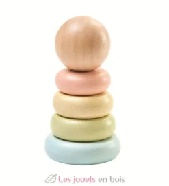 Ma première pyramide pastel - Plan Toys