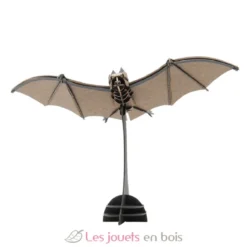 Maquette 3D en papier chauve-souris grise - Fridolin
