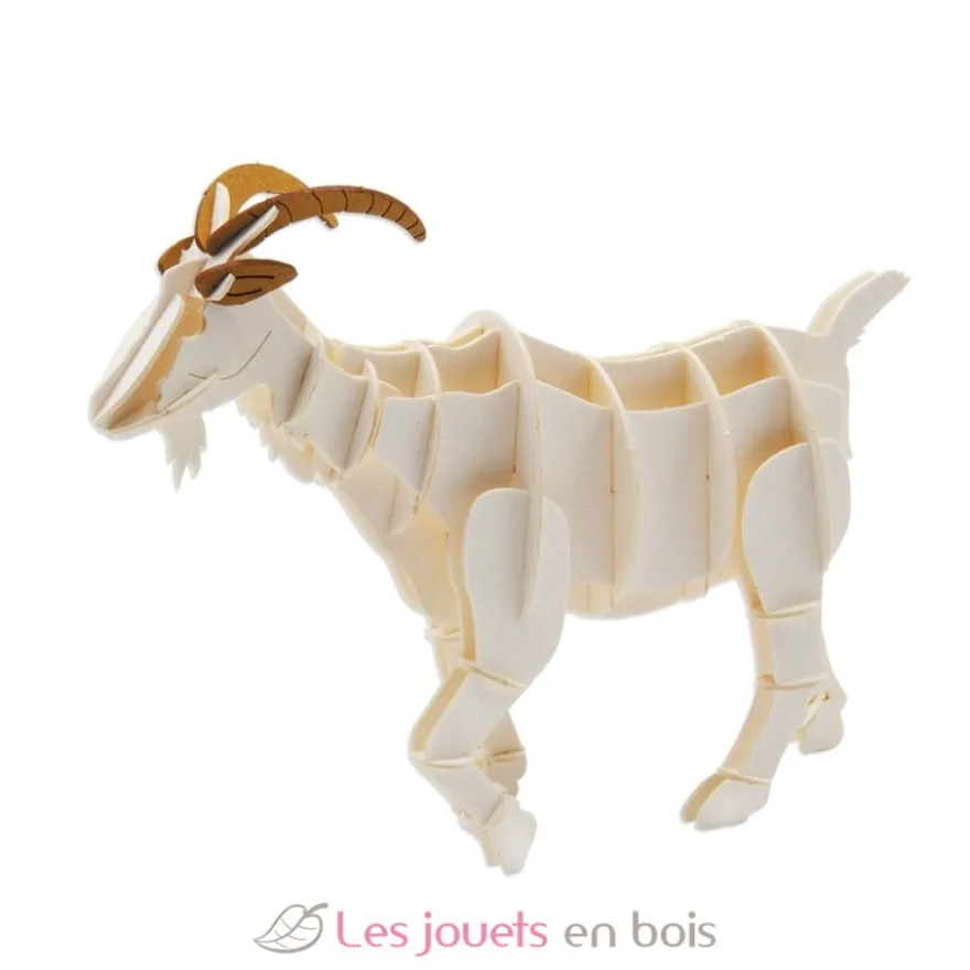 Maquette 3D en papier Chèvre - Fridolin