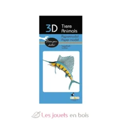 Maquette 3D en papier Famille pingouins - Fridolin