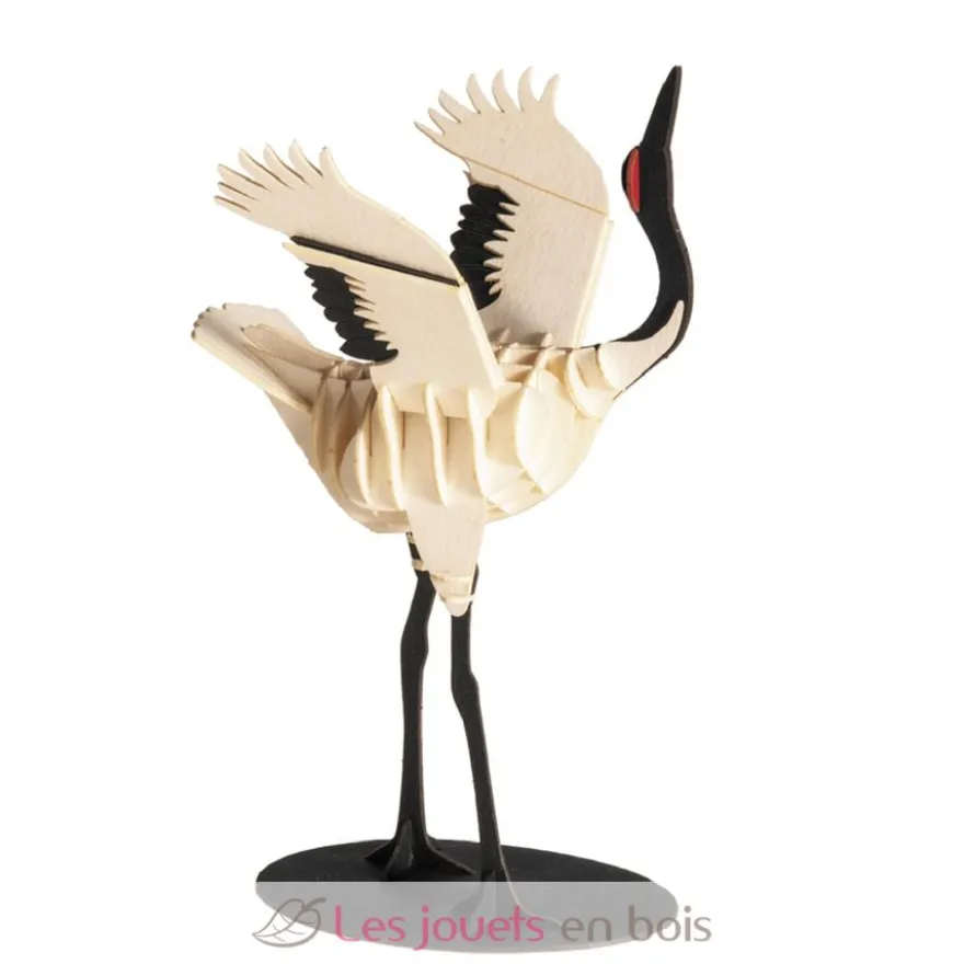 Maquette 3D en papier Grue Blanche - Fridolin