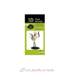 Maquette 3D en papier Grue Blanche - Fridolin
