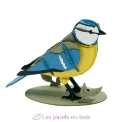 Maquette 3D en papier Mésange bleue - Fridolin