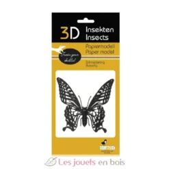 Maquette 3D en papier Papillon - Fridolin