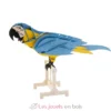 Maquette 3D en papier Perroquet - Fridolin
