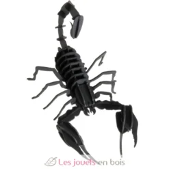 Maquette 3D en papier Scorpion noir - Fridolin