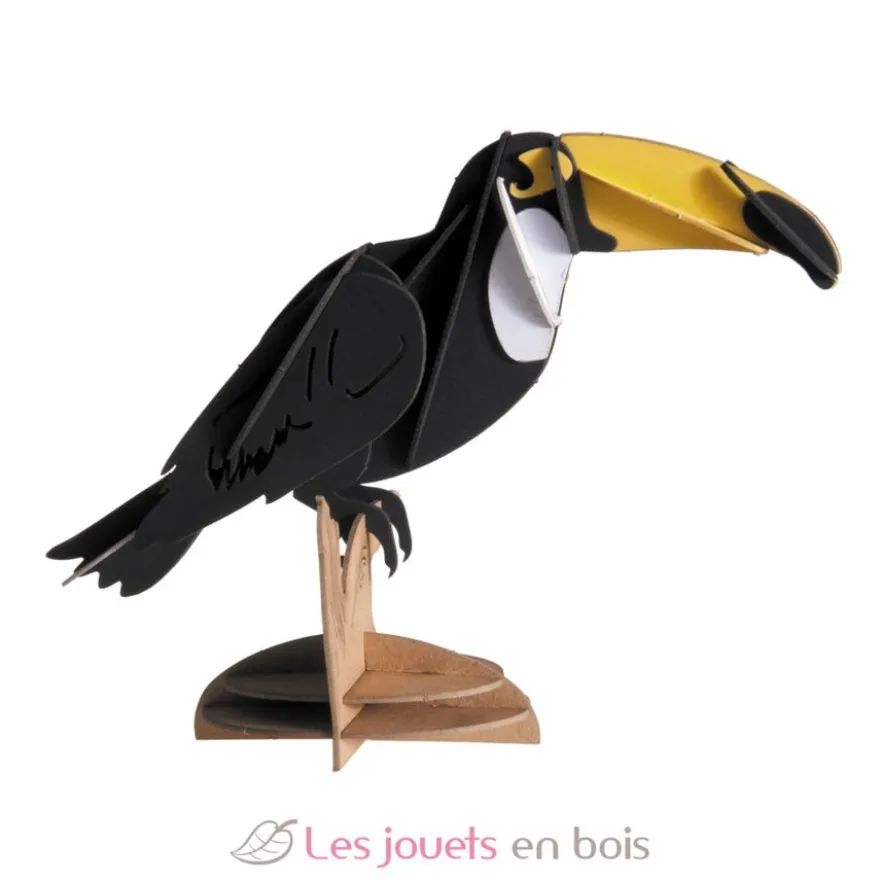 Maquette 3D en papier Toucan - Fridolin