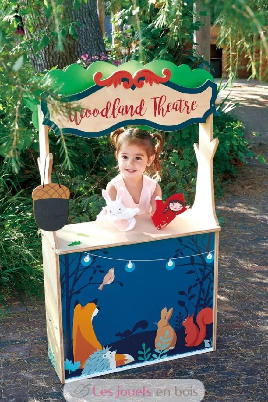 Marchande et Théâtre Woodland - Tender Leaf Toys