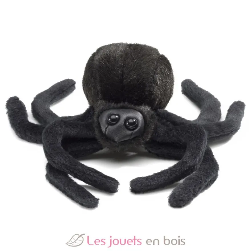 Marionnette à doigt Mini Araignée noire - Folkmanis