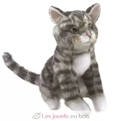 Marionnette à doigt Mini Chat tigré gris - Folkmanis