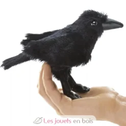 Marionnette à doigt Mini Corbeau noir - Folkmanis