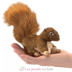 Marionnette à doigt Mini Écureuil roux - Folkmanis