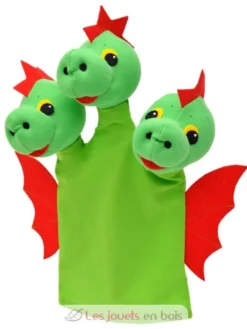 Marionnette Dragon à trois têtes - Mú