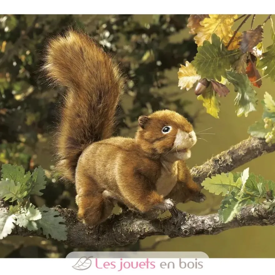 Marionnette à main Écureuil roux - Folkmanis