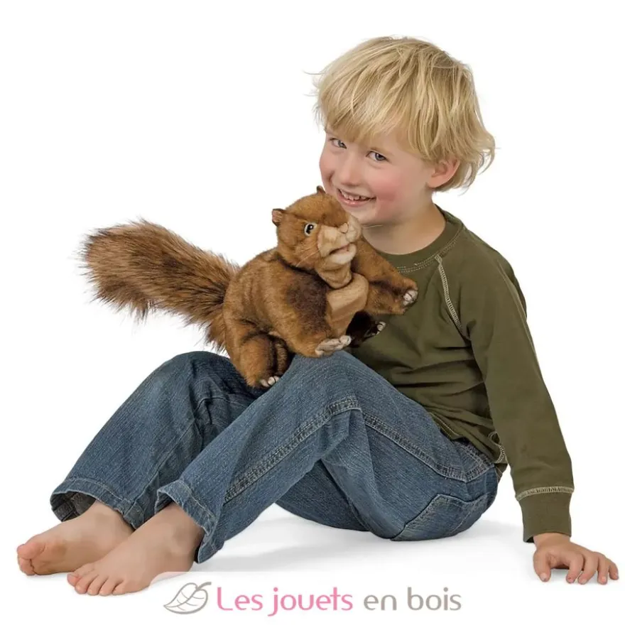 Marionnette à main Écureuil roux - Folkmanis